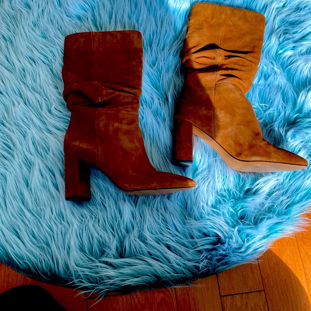 Camel Boots (size 7) - almost new